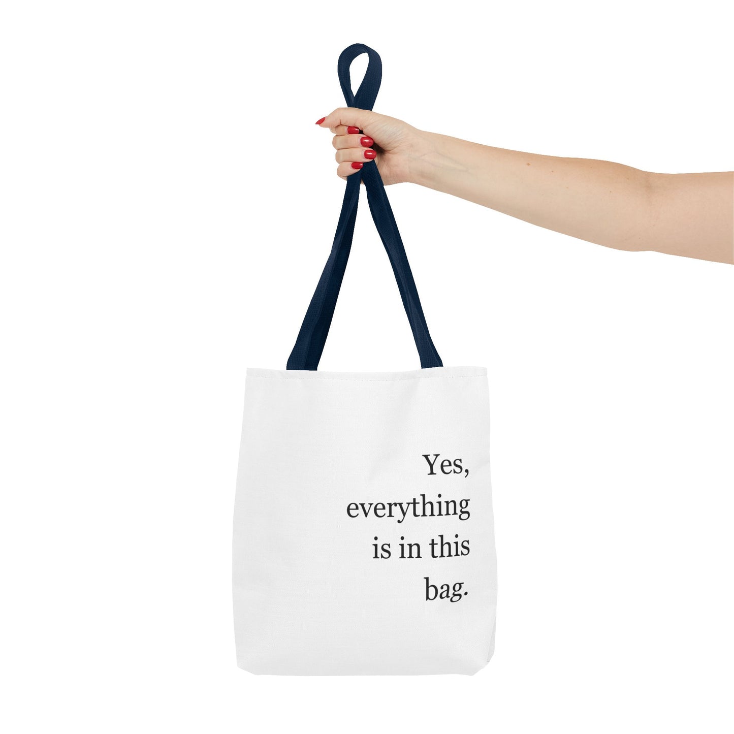 “Yes, everything is in this bag.” Minimalist Everyday Tote