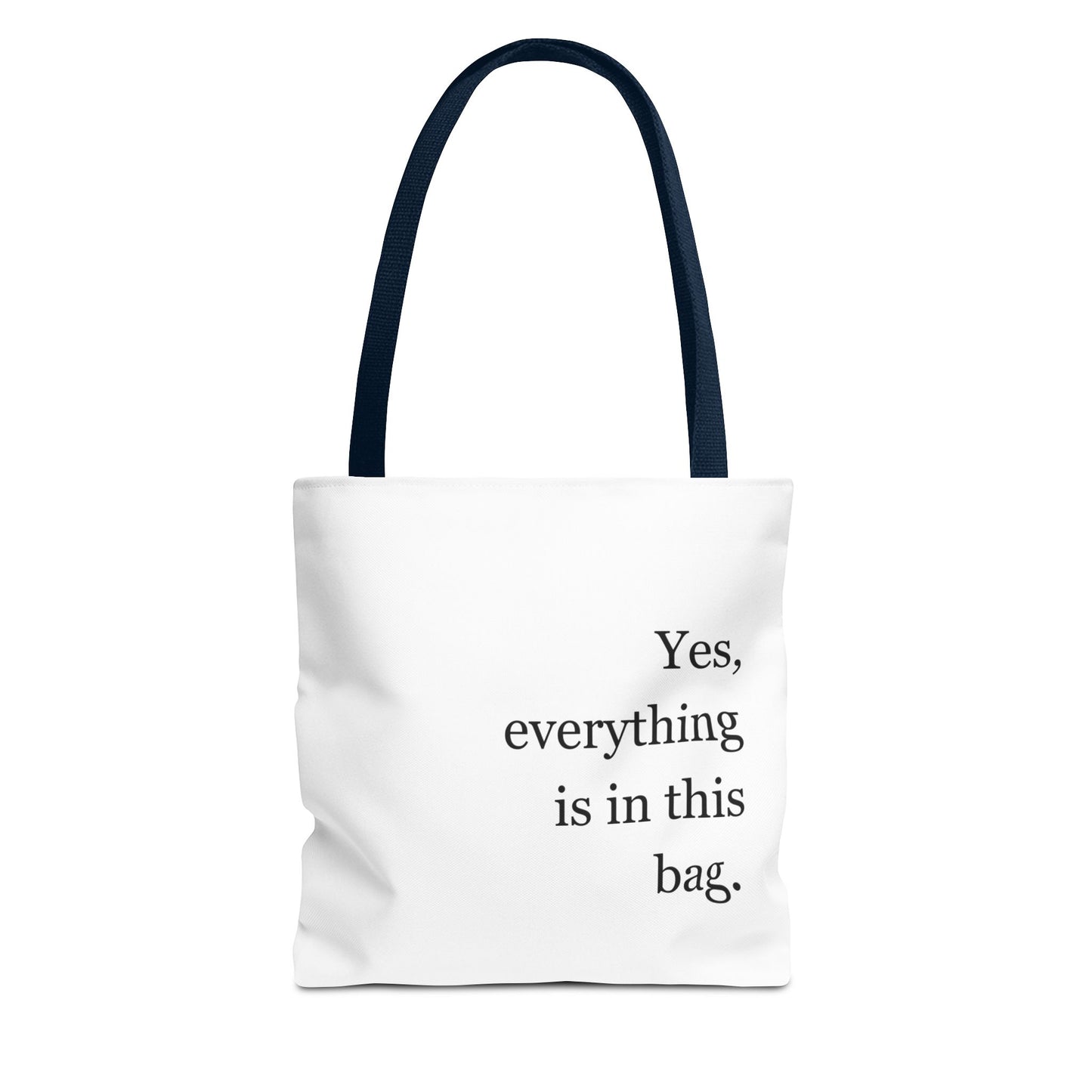 “Yes, everything is in this bag.” Minimalist Everyday Tote