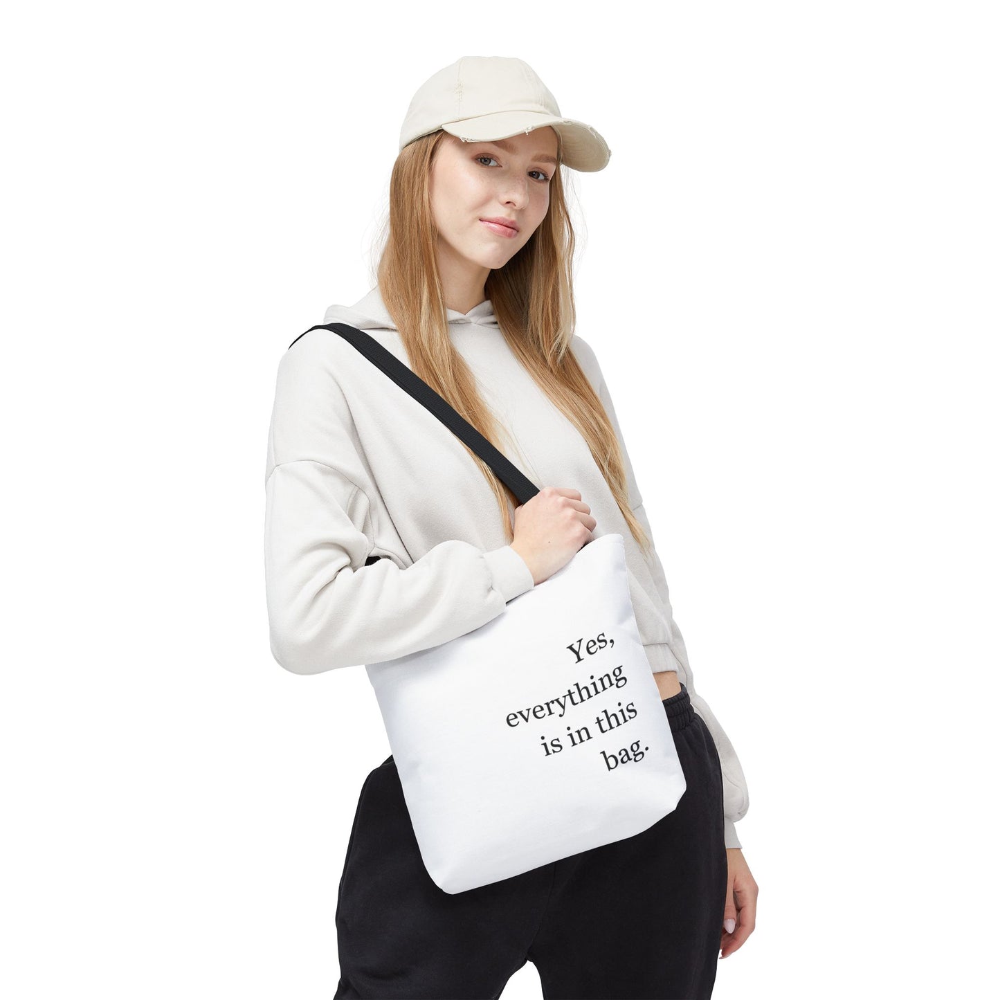 “Yes, everything is in this bag.” Minimalist Everyday Tote