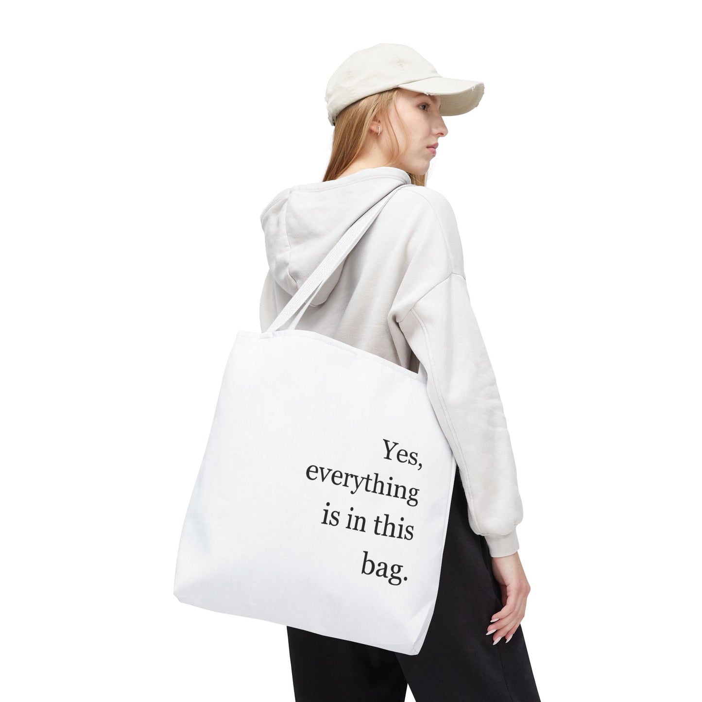 “Yes, everything is in this bag.” Minimalist Everyday Tote