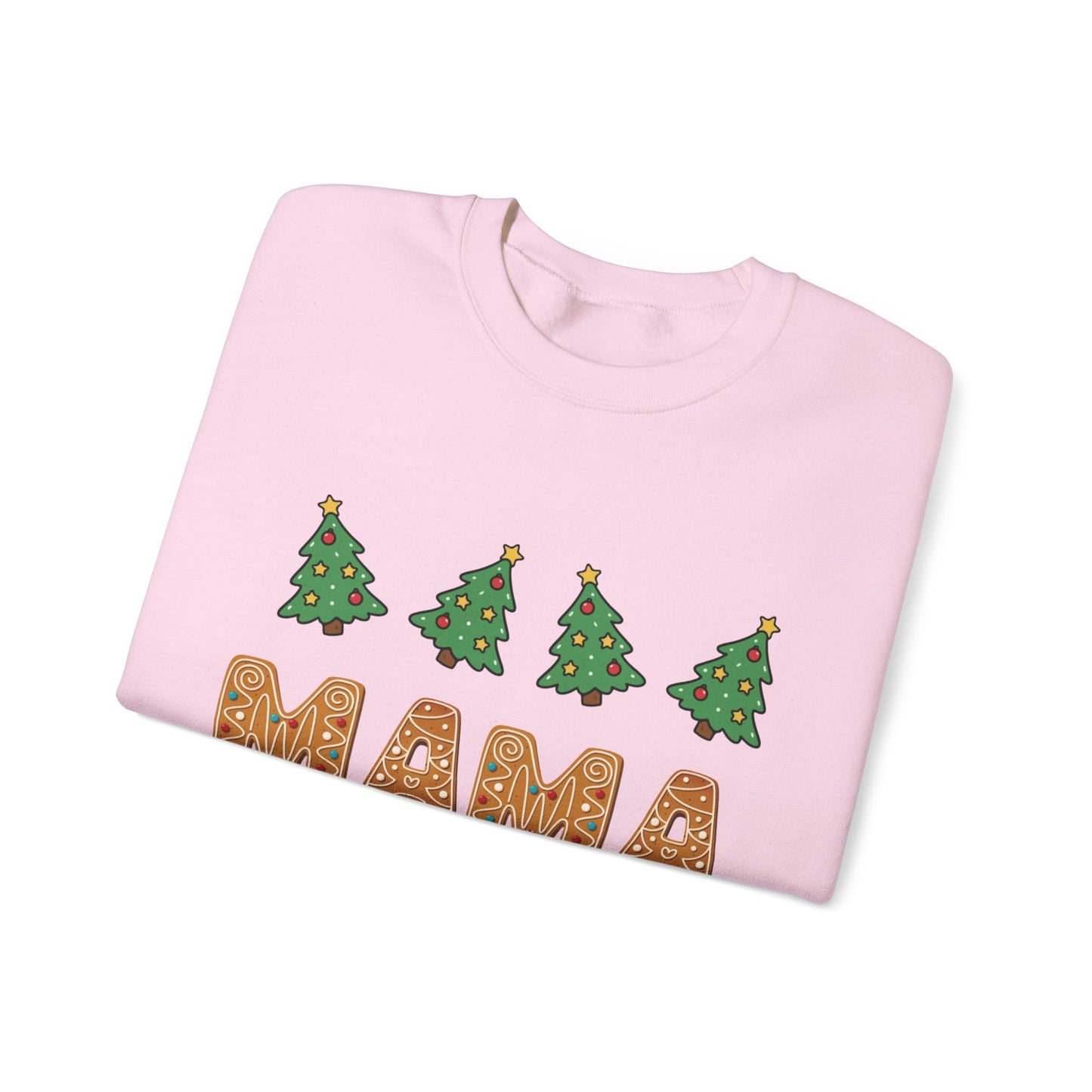 Mama of the Season Sweatshirt — Christmas Tree Gingerbread Holiday Crewneck