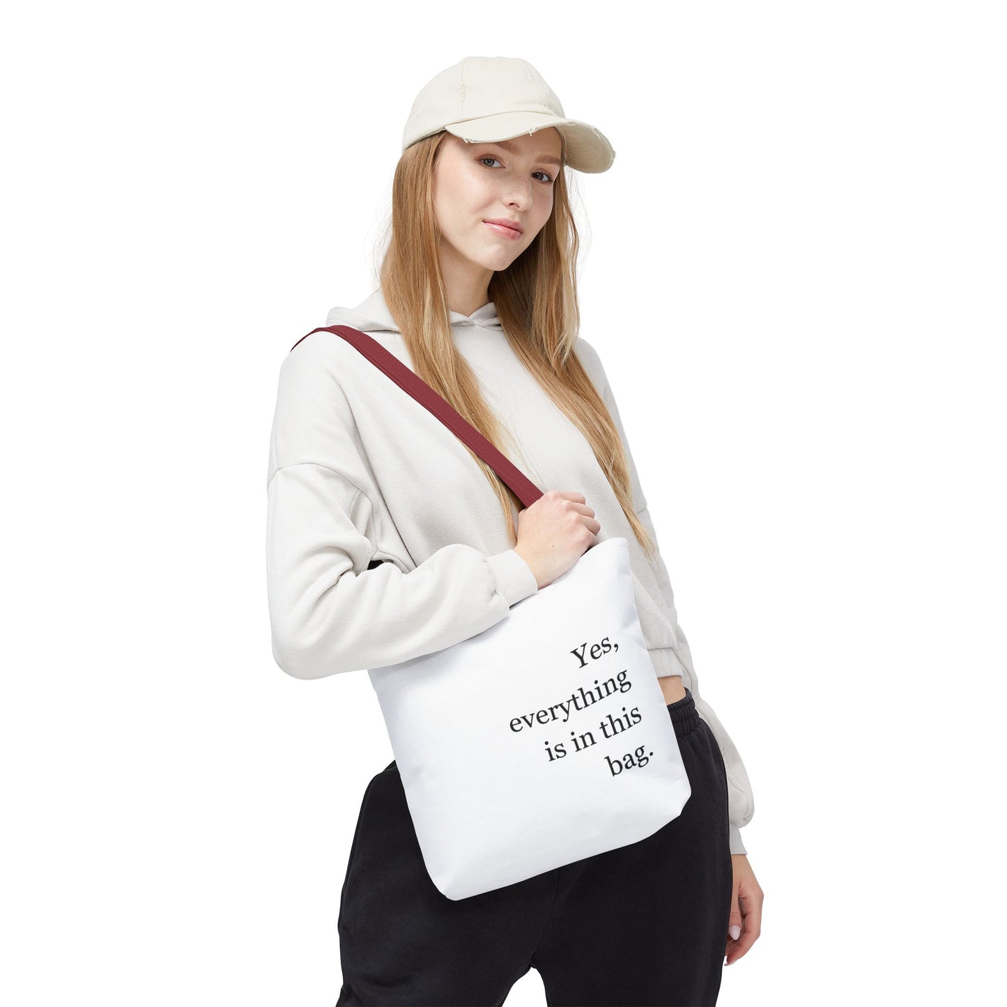 “Yes, everything is in this bag.” Minimalist Everyday Tote